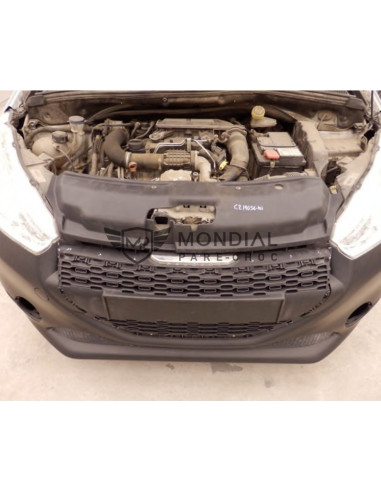 Habillage supérieur pare-choc Peugeot 208 I - phase 1  (03/2012 au 05/2015)