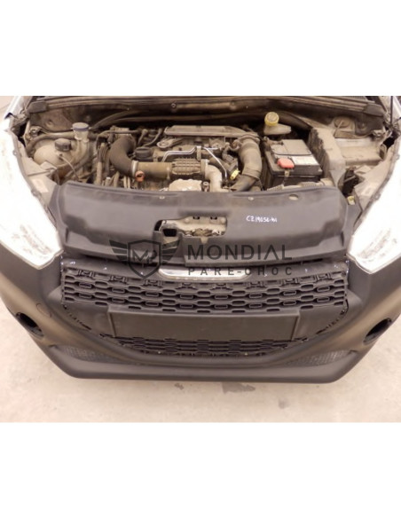 Habillage supérieur pare-choc Peugeot 208 I - phase 1  (03/2012 au 05/2015)