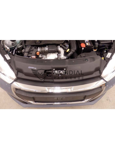 Habillage frontal pare-choc Peugeot 208 I - phase 2  (06/2015 au 08/2019)