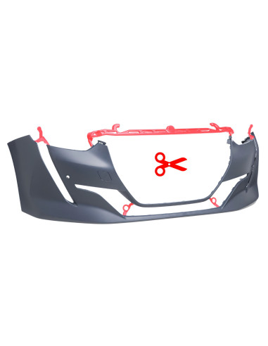 Pare-chocs avant Peugeot 208 II depuis 09/2019 - Top qualité Par-Peu-993 ( 09/2019)
