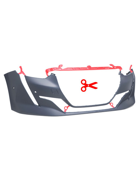 Pare-chocs avant Peugeot 208 II depuis 09/2019 - Top qualité Par-Peu-994 ( 09/2019)