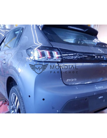 Pare-chocs arrière arrière supérieur Peugeot 208 II depuis 09/2019 - Top Quality Par-Peu-998 ( 09/2019)