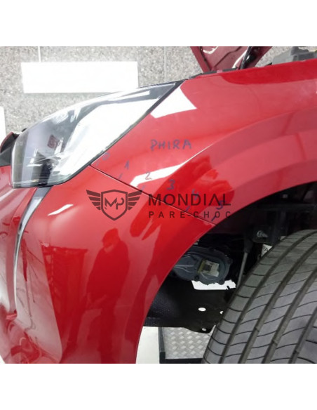 Jeu supports pare-choc Peugeot 208 II depuis 09/2019 -  ( 09/2019)