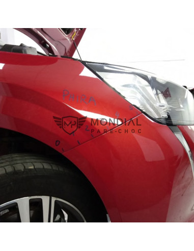 Jeu supports pare-choc Peugeot 208 II depuis 09/2019 -  ( 09/2019)