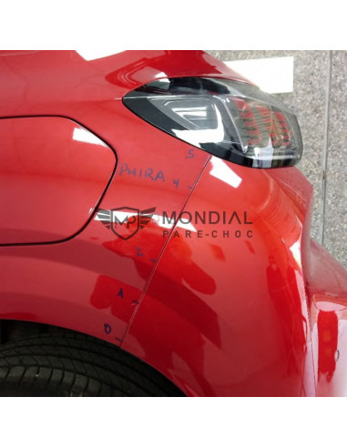 Jeu supports latéraux pare-choc Peugeot 208 II depuis 09/2019 -  ( 09/2019)