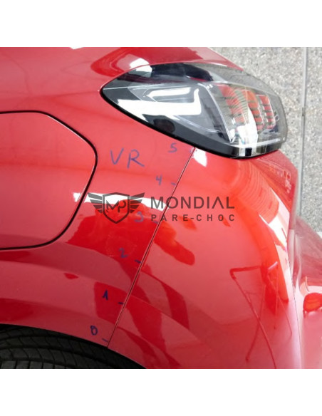 Jeu supports latéraux pare-choc Peugeot 208 II depuis 09/2019 -  ( 09/2019)