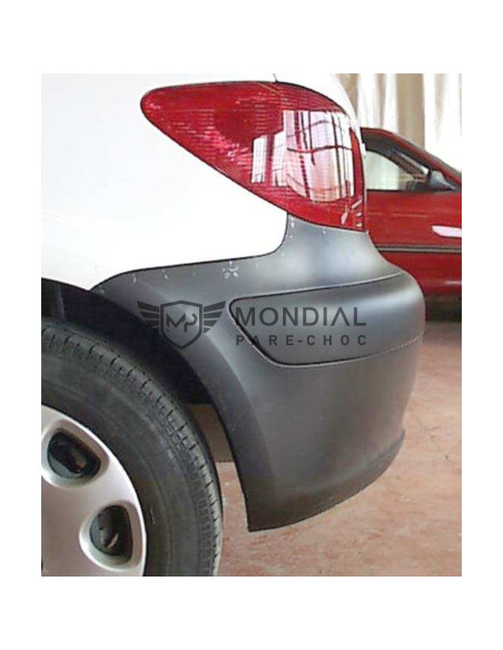 Pare-chocs arrière Peugeot 307 - 3/5 portes - phase 2  (06/2005 au 03/2008)