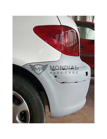 Pare-chocs arrière Peugeot 307 - 3/5 portes - phase 2  (06/2005 au 03/2008)