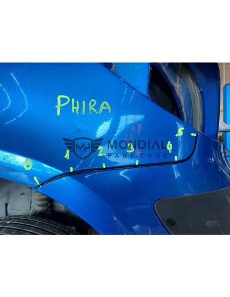 Jeu supports pare-choc Peugeot 307 - phase 1  (08/2000 au 05/2005)