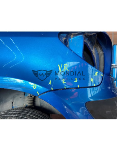 Jeu supports pare-choc Peugeot 307 - phase 1  (08/2000 au 05/2005)