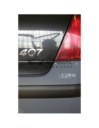 Pare-chocs arrière Peugeot 407 - phase 1 Par-Peu-1112 (04/2004 au 06/2008)