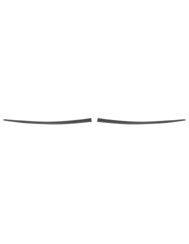 Jeu deflecteurs pare-choc Peugeot 407 - phase 1  (04/2004 au 06/2008)