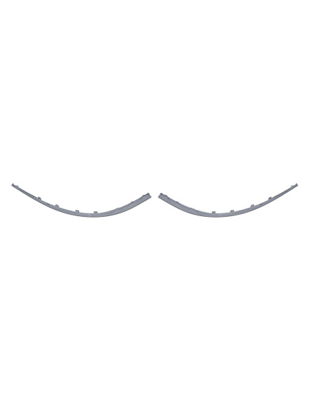 Jeu deflecteurs pare-choc Peugeot 407 - phase 1  (04/2004 au 06/2008)