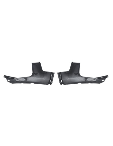 Jeu d´enjoliveurs inferieures Pare-choc avant Peugeot 5008 LED avec 2 sièges pour capteurs