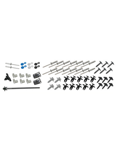 Jeux de fixations Pare-choc avant Peugeot PARTNER - (par-peu-1181)