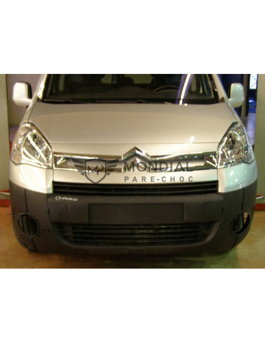Pare-choc avant Peugeot PARTNER noir - (par-peu-1189)