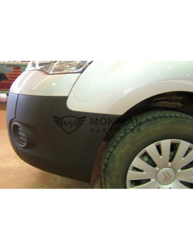 Pare-choc avant Peugeot PARTNER noir - (par-peu-1189)