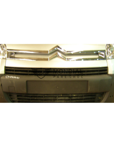 Pare-choc avant Peugeot PARTNER noir - (par-peu-1189)