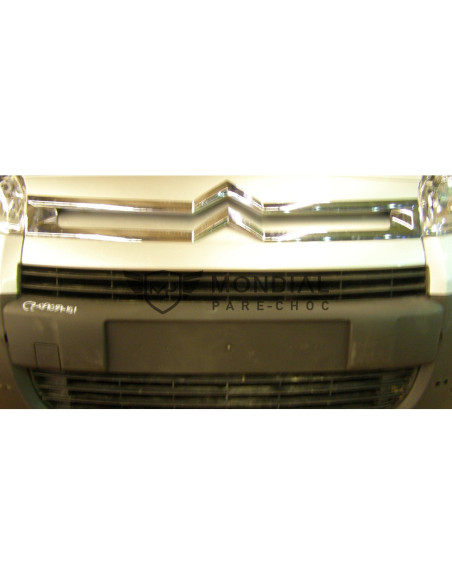 Pare-choc avant Peugeot PARTNER noir - (par-peu-1189)