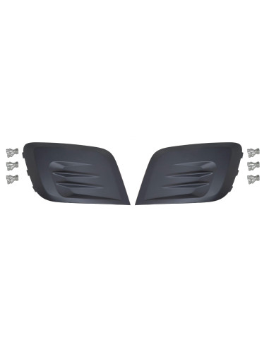 Jeu de Calandre Peugeot PARTNER s inferieures de Pare-choc avant Peugeot PARTNER  (inclut clips pinces)