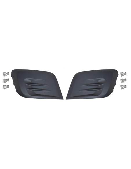 Jeu de Calandre Peugeot PARTNER s inferieures de Pare-choc avant Peugeot PARTNER  (inclut clips pinces)