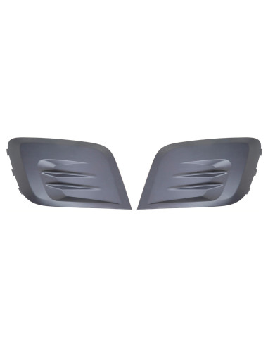 Jeu de Calandre Peugeot PARTNER s inferieures de Pare-choc avant Peugeot PARTNER  (inclut clips pinces)