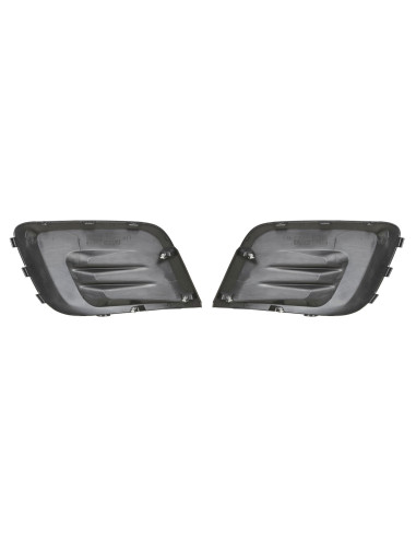 Jeu de Calandre Peugeot PARTNER s inferieures de Pare-choc avant Peugeot PARTNER  (inclut clips pinces)