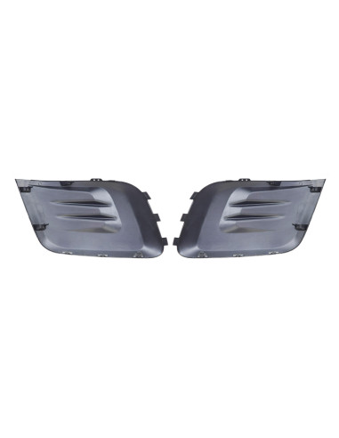 Jeu de Calandre Peugeot PARTNER s inferieures de Pare-choc avant Peugeot PARTNER  (inclut clips pinces)