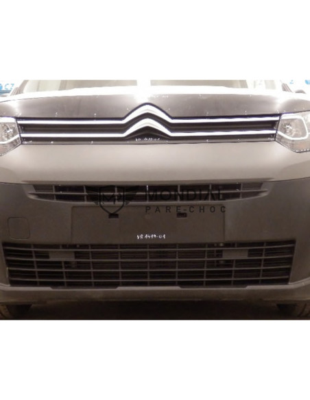 Pare-choc avant Peugeot PARTNER noir - (par-peu-1247)