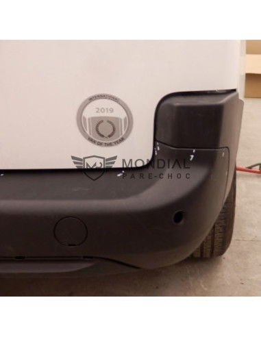 Pare-choc central arrière Peugeot PARTNER et avec 4 sièges pour capteurs