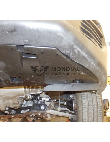 Protecteur inferieur Pare-choc avant Peugeot PARTNER  (spoiler 40mm)