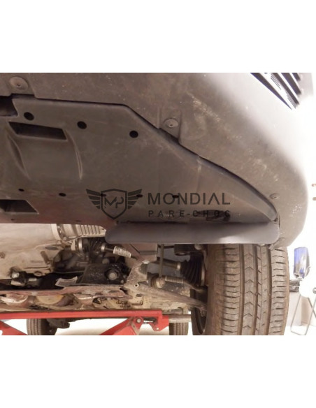 Protecteur inferieur Pare-choc avant Peugeot PARTNER  (spoiler 40mm)