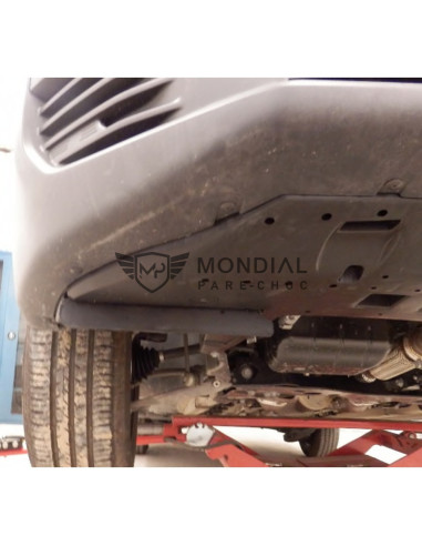 Protecteur inferieur Pare-choc avant Peugeot PARTNER  (spoiler 40mm)