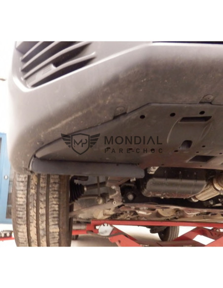 Protecteur inferieur Pare-choc avant Peugeot PARTNER  (spoiler 40mm)