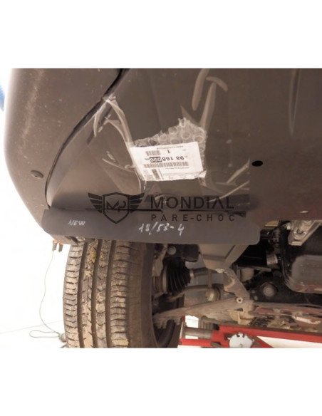 Protecteur inferieur Pare-choc avant Peugeot PARTNER  (spoiler 40mm)