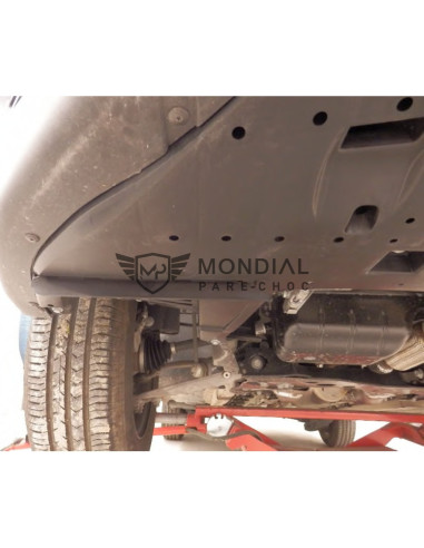 Protecteur inferieur Pare-choc avant Peugeot PARTNER  (spoiler 25mm)