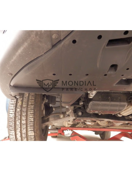 Protecteur inferieur Pare-choc avant Peugeot PARTNER  (spoiler 25mm)