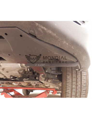 Protecteur inferieur Pare-choc avant Peugeot PARTNER  (spoiler 25mm)