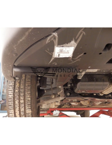 Protecteur inferieur Pare-choc avant Peugeot PARTNER  (spoiler 25mm)