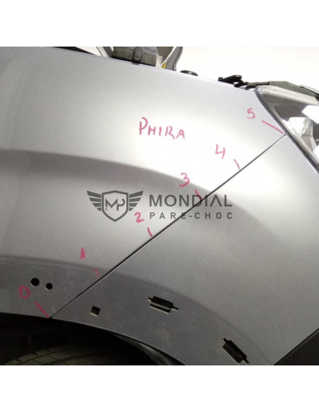 Support droit Pare-choc avant Peugeot PARTNER 