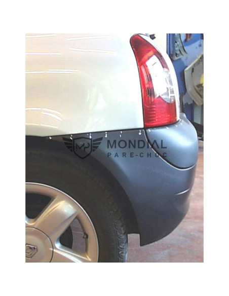 Pare-chocs arrière Renault CLIO II - phase 2  (06/2001 au 08/2005)