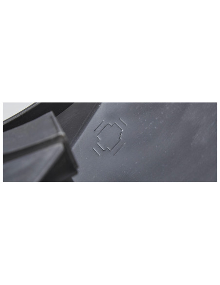 Pare-chocs avant Renault CLIO III - phase 2 Jantes 15 pouces (04/2009 au 09/2012)