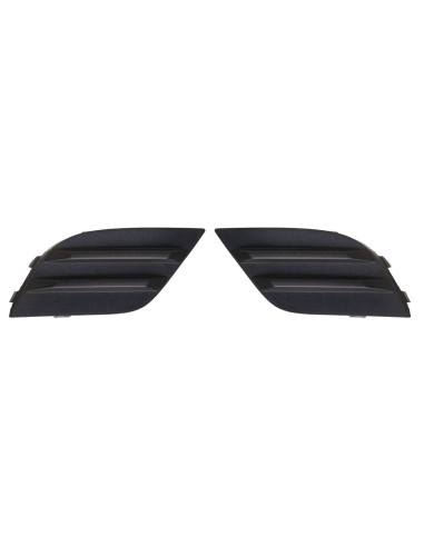 Jeu grilles inférieures pare-choc avant gauche Renault CLIO IV - phase 2  (09/2016 au 03/2019)