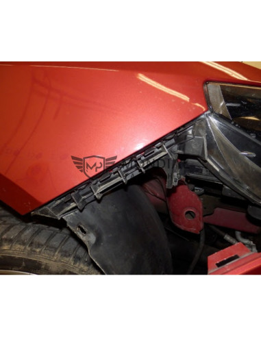 Support pare-choc Seat IBIZA IV - phase 2  (04/2012 au 04/2015)