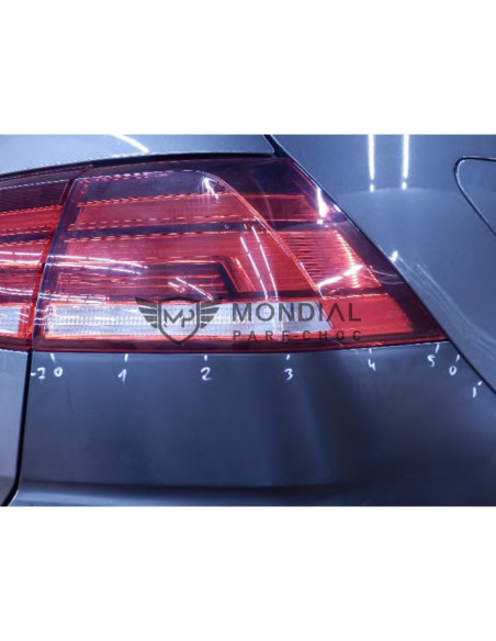 Pare-chocs arrière Volkswagen GOLF 7 - phase 2  (02/2017 au 08/2019)