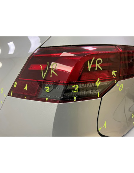 Support central pare-choc arrière gauche Volkswagen GOLF 8  (CD) - phase 1  (09/2019)