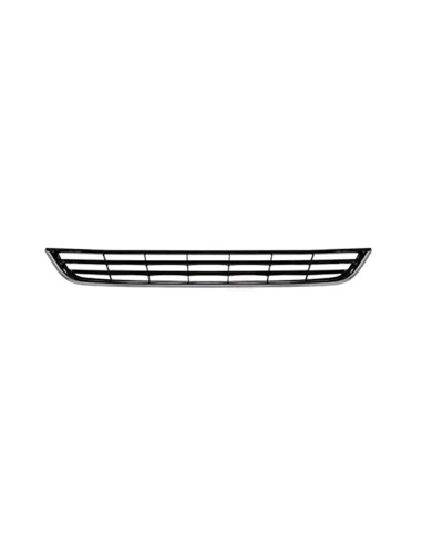Grille inférieure centrale pare-choc Ford FIESTA MK6 - phase 2 Chrome (11/2012 au 04/2017)