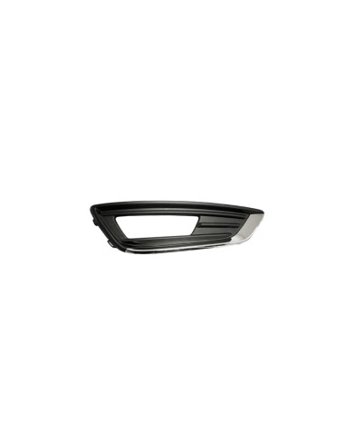 Grille inférieure droite pare-choc Ford FOCUS III - phase 2 Chrome (11/2014 au 08/2018)