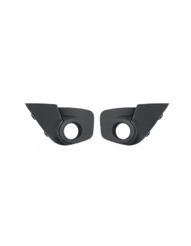 Jeu grilles inférieures pare-choc Renault TWINGO II - phase 1  (06/2007 au 12/2011)