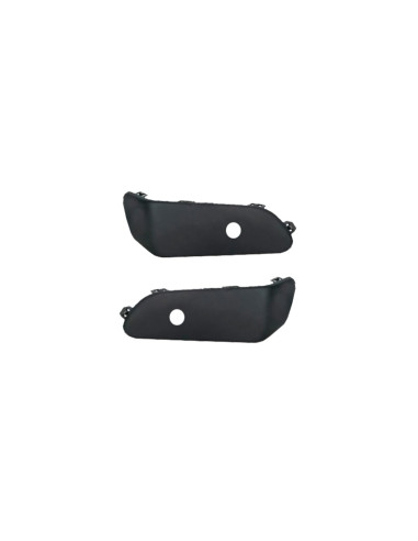 Jeu moulures pare-choc Renault TWINGO II - phase 1 Basique Par-Ren-4028 (06/2007 au 12/2011)
